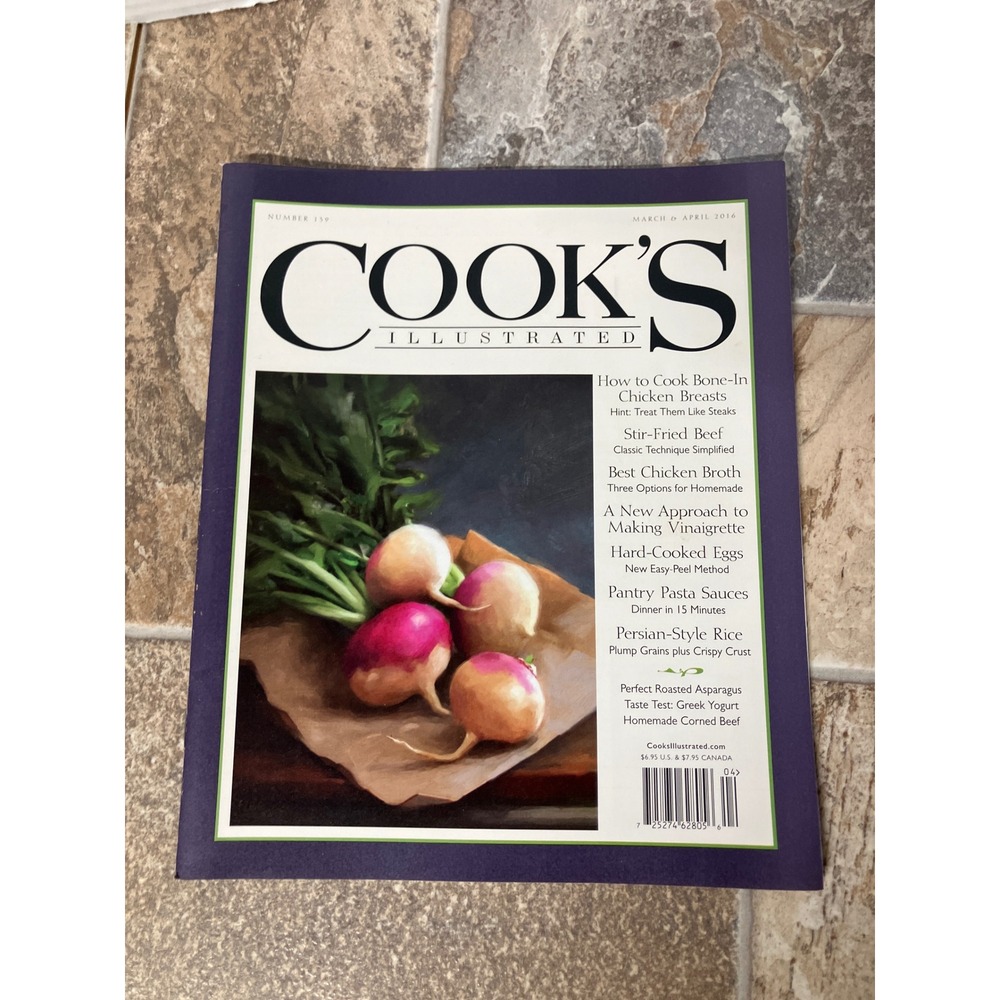 Cooks Illustrated Magazine March April 2016 Asian Dumplings Hard Boiled Eggs